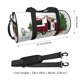 thumbnail image 2 of Fotbe Vintage Buffalo Plaid Christmas Camper Bolsa Deportiva de Lona Plegable con Estampado, Bolsa de Gimnasio con Bolsillo Seco/Húmedo, Bolsa de Viaje Ultraligera de Gran Capacidad, 2 of 6