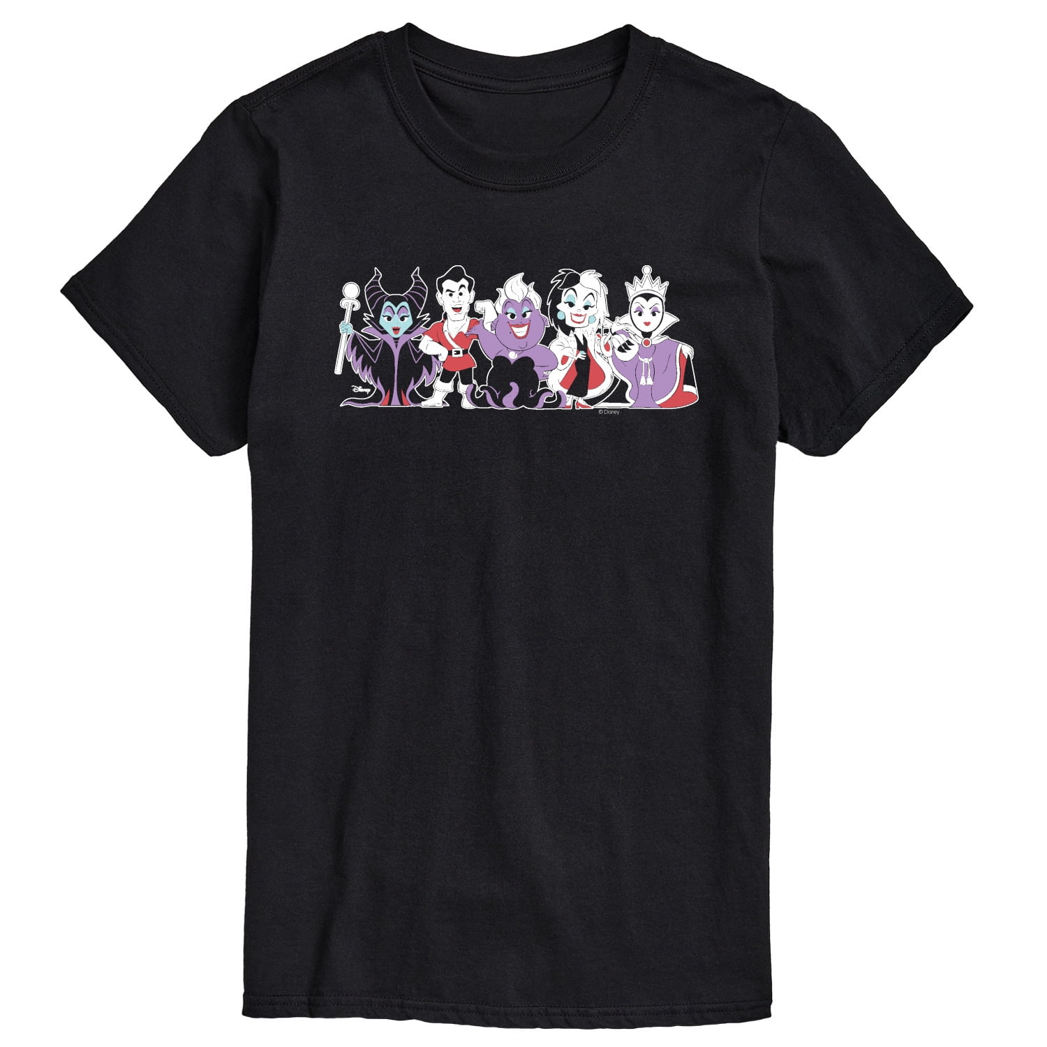 Disney - Cute Villains Short Sleeve Graphic T-Shirt