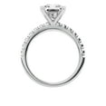 thumbnail image 5 of Unique Moments 2.50 Ct Diamond Solitaire With Accents Princess Engagement Ring 14K White Gold, 5 of 6