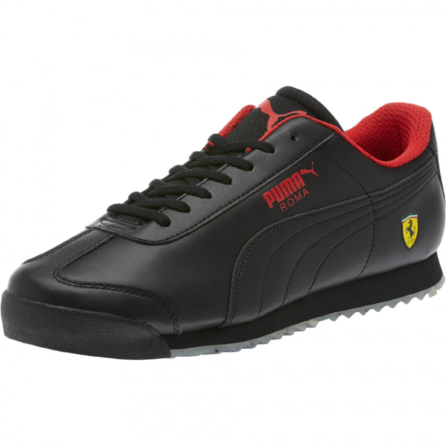 Puma Ferrari SF Roma Black Sneakers - Walmart.com - Walmart.com