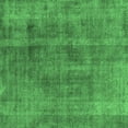 thumbnail image 1 of Ahgly Company Indoor Square Oriental Emerald Green Industrial Area Rugs, 7' Square, 1 of 4