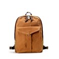 thumbnail image 2 of Retro Waterproof 15OZ Heavy Oil Wax Canvas 24*47*12cm Backpack, 2 of 18