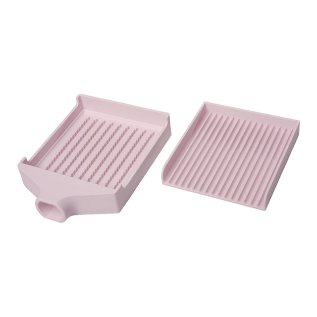 Bandeja de selección de cuentas de fusible de 2,6 mm, bandeja de alineación, portátil, práctica, ahorradora de tiempo y clasificación. Rosa