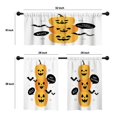 thumbnail image 4 of LALILO Kitchen Curtains and Valances Set of 3 36" Happy Window Treatment Tiers for Window Decor, 4 of 5