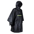 thumbnail image 1 of Impermeable de Ciclismo Multifuncional Poncho de Tira Reflectante de Bicicleta con Capucha, Adecuado para Acampar Al Aire Libre, Escalada de Montaña Negro Baoblaze Poncho impermeable, 1 of 8