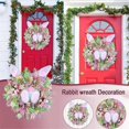 thumbnail image 4 of Easter Wreaths for Front Door, Rabbit Wreaths with , Spring Easter Wreaths Rabbit Garland Easter Decor, 4 of 5