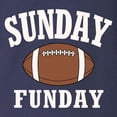 thumbnail image 3 of CafePress - Sunday Funday Long Sleeve T Shirt - Long Sleeve Dark T-Shirt, 3 of 4