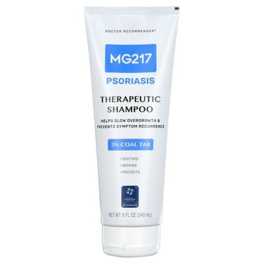 MG217 Psoriasis Medicated Conditioning Coal Tar Formula Shampoo 8 Fluid Ounce