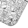 thumbnail image 5 of Football Icons Pattern Dish Drying Mat for Kitchen 1 Pack, Ultra Absorbent Microfiber Dishes Drainer Mats,16"x18", 5 of 6