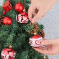thumbnail image 5 of 9 Pièces Boules de Noël, 60mm Décorations de Boule de Noël Décor pour Arbre de Noël Incassable Boules Rouges Suspension Décorative Boule Ornements pour Décoration de Fête de Mariage Arbre de Noël (Rouge), 5 of 5