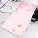 thumbnail image 2 of Alfombrilla de ratón para juegos con flor de cerezo rosa, 1000x500, alfombrilla de ratón para ordenador, alfombrilla grande para ratón XXL, alfombrillas de escritorio Kawaii para jugadores de PC, 2 of 5