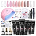 thumbnail image 1 of Kit de gel para uñas Modelones Poly Extension con lámpara de uñas de 48 W, 6 colores, 1 of 8