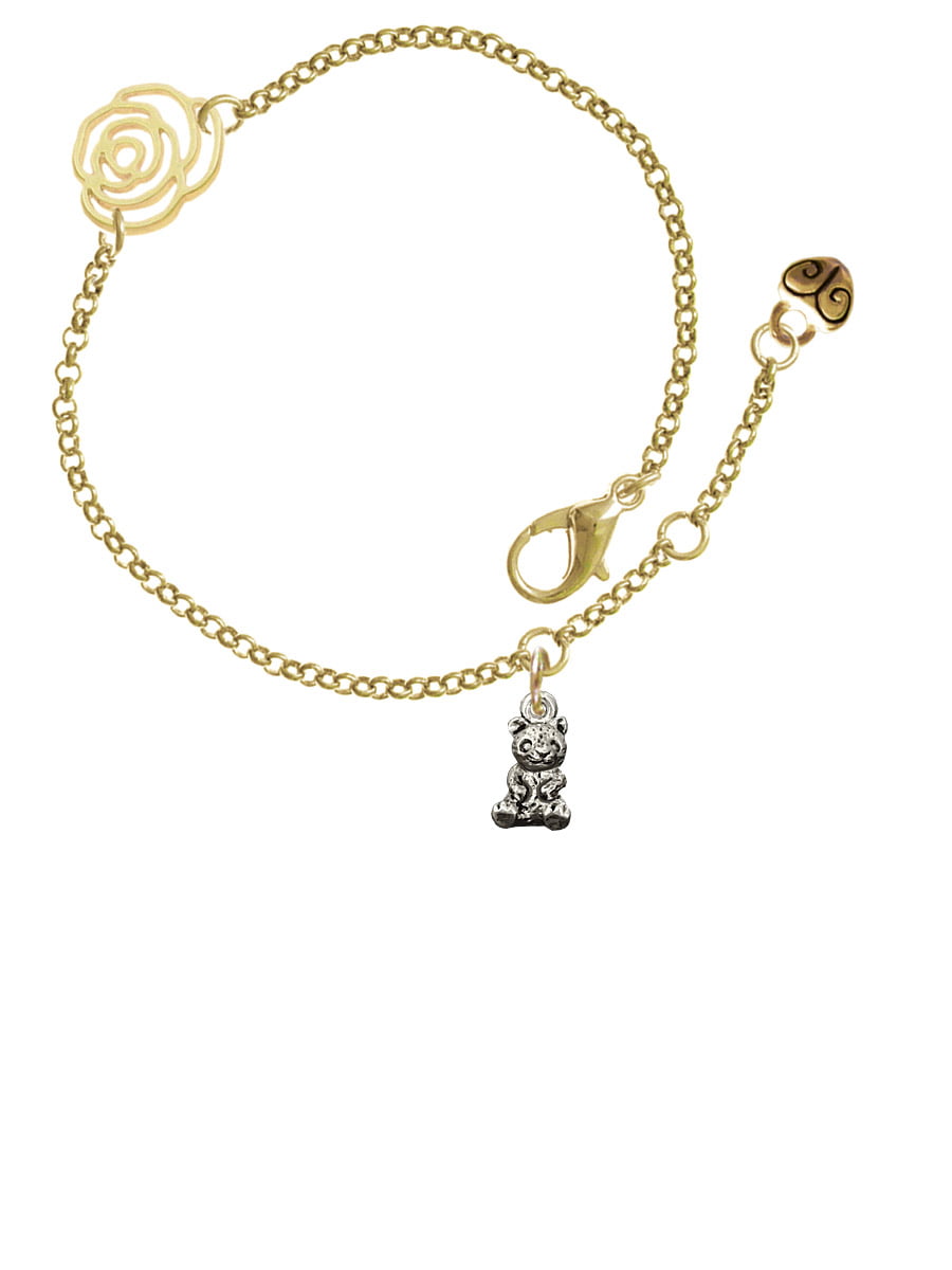 8 Delight Jewelry Resin Panda Bear Love Infinity Toggle Chain Bracelet 