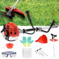 thumbnail image 2 of Floseru Gas Weed Wacker 52cc 2 Stroke Oil 2 in 1 Multifunctional Weed Eater, Gas Powe Cordless Trimmer Hedge Pruner Brush Cutter 10 Inch 8500Rpm for Shrubs and Weeds, 2 of 9