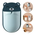 thumbnail image 2 of Punch-Free Bear Rack Bathroom Wall-Mounted Toothbrush Storage Draining Rack Household Bedside Items Storage Box, 2 of 3
