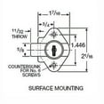 thumbnail image 4 of CCL 02067 7/8" KD US4 Cabinet Lock (00171), 4 of 4
