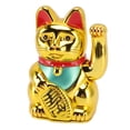 thumbnail image 3 of Maneki Neko, Gato de la Fortuna de la Suerte, Brazo Agitador Con Batería para Dinero de la Fortuna y Buena Suerte, Gato del Dinero de la Suerte que Hace, 3 of 7