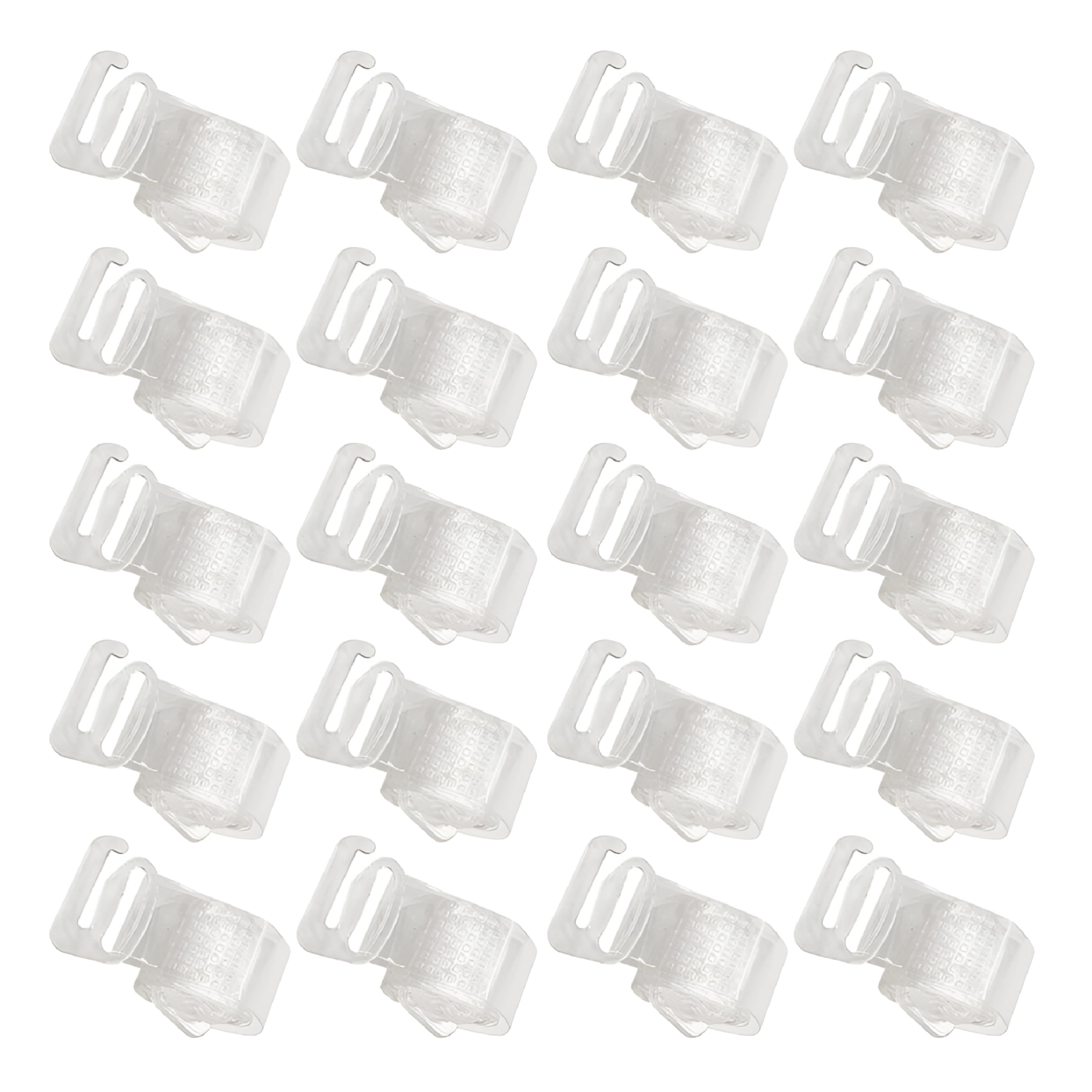 RAZOR Clips Fermaspalline Per Reggiseno – Set Da 3, Bianco, Regolabili E Discreti Per Canotte E Abiti