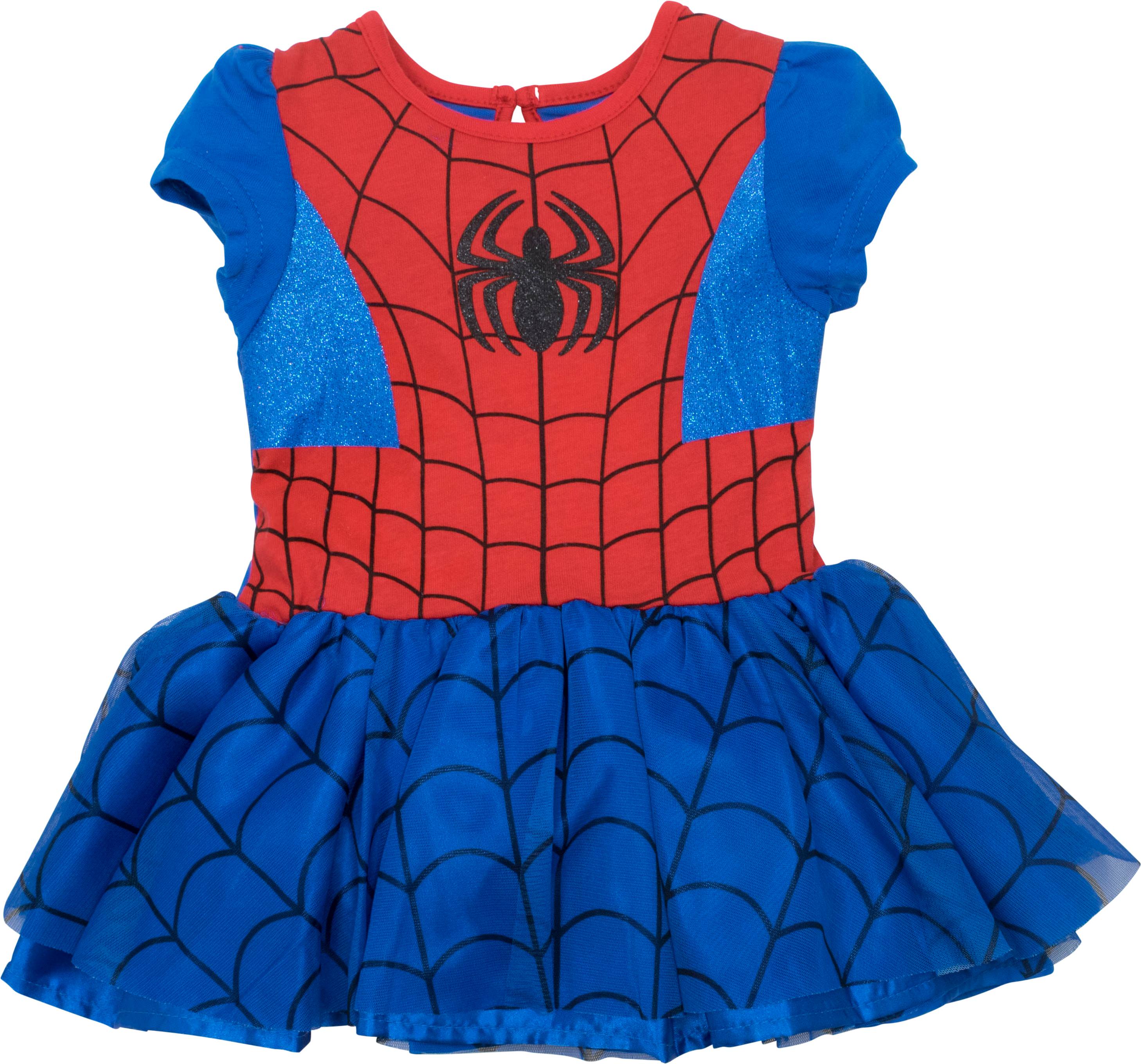 Marvel Spiderman Baby Girls Costume Dress Set photo 3