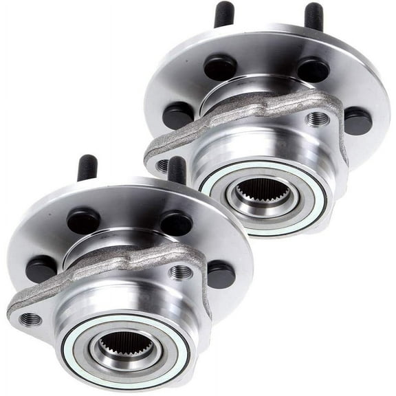 CCIYU 515007 Wheel Hub and Bearing Assembly Replacement For fit 1997-2004 Dakota,1998-2003 For Durango Front Wheel Hubs 6 Lugs (2)