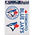 thumbnail image 2 of Toronto Blue Jays 3 Fan Pack Decals, 2 of 2