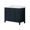 thumbnail image 5 of Ove Decors Tahoe III 42 in W x 21 in D Midnight Blue Single Sink Bathroom Vanity with Engineered Marble Countertop and Mirror, 5 of 19