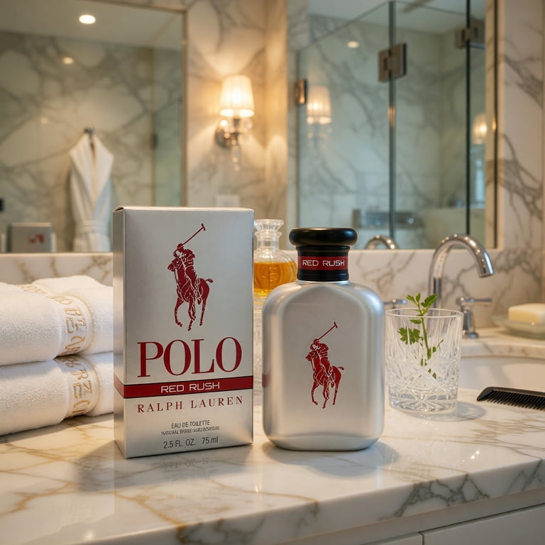 Ralph Lauren Men's Polo Red Rush 2.5 oz Eau De Toilette Perfume