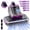 Purple, variant on AMTPM 17KPa Cordless Mattress Vacuum Cleaner with UV Care & 40,000RPM Beating - 520ml Dustbin, USB Rechargeable for Bed, Pet Hair, Allergen Removal (Deep Cleaning)