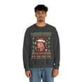thumbnail image 4 of Womens Ugly Christmas Sweater Retro Rudolph Christmas Sweatshirt Gift, 4 of 4