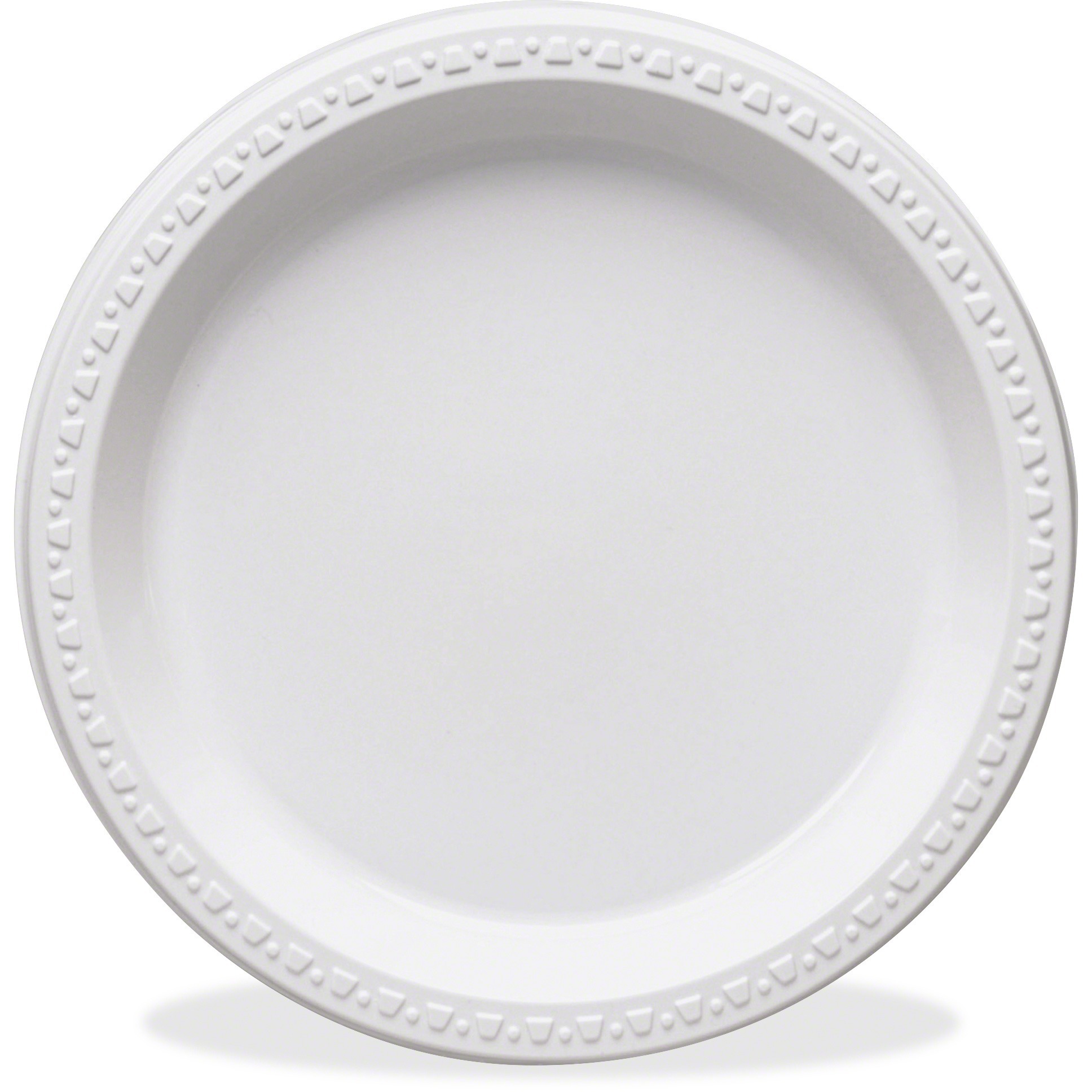 Round Disposable Plastic Plates
