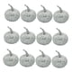 thumbnail image 2 of 12 piezas de calabaza artificial de otoño, modelos de calabaza , decoración rústica de calabaza para Acción de Gracias, de otoño, plata BLESIY Mini Calabaza De Espuma, 2 of 8