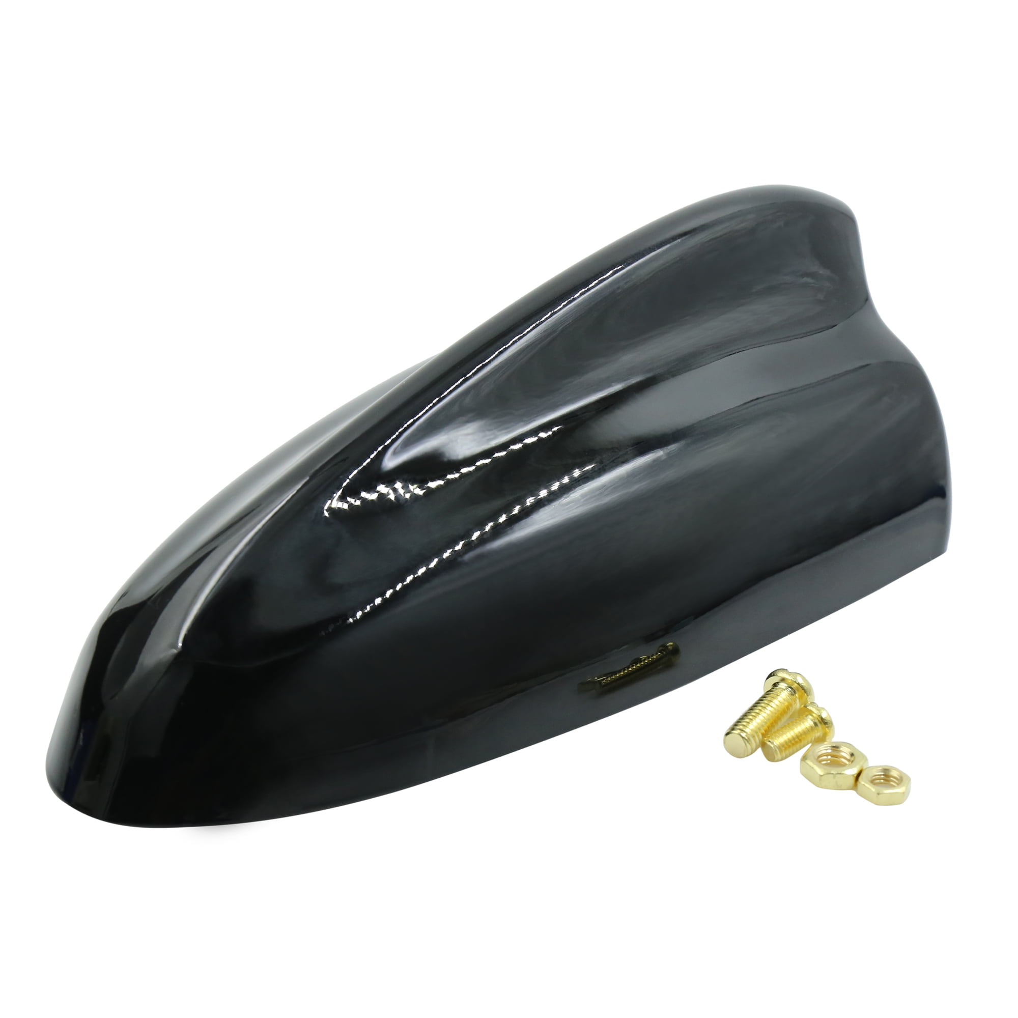 Carbon Black Shark Fin Shape Car Body Antenna Aerial Replacement Roof Cover
