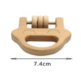 thumbnail image 2 of Juguete educativo Sunnimix Sonajeros de agarre de madera, 2 of 8