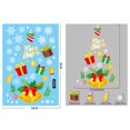 thumbnail image 1 of Pegatinas de decoración navideña para ventana, regalos de Papá Noel, pegatina de espejo de Feliz Navidad, árbol de Navidad, pegatina de vidrio para ventana, Año Nuevo 2024, 1 of 4