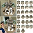 Door Decorations Hanging 2024 Last Name Year Round Front Door Wreath 26