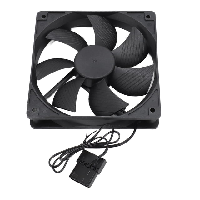 Ventiladores de Estuche de Computadora, Ventilador de Estuche Bajo Ruido DC 12V 120x120x25 mm Para Chasis de CPU