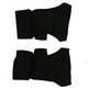 thumbnail image 5 of Guantes deportivos Jadeshay antideslizantes Neopreno 1 par para fitness y ocio negro, 5 of 14