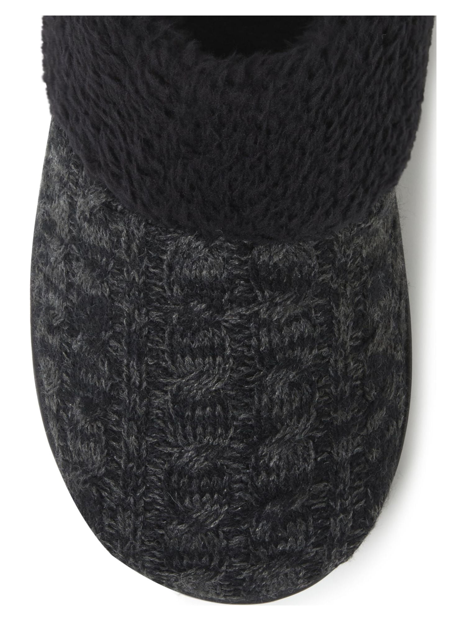 Dearfoams Cozy Comfort Women's Cable Knit Clog Slippers