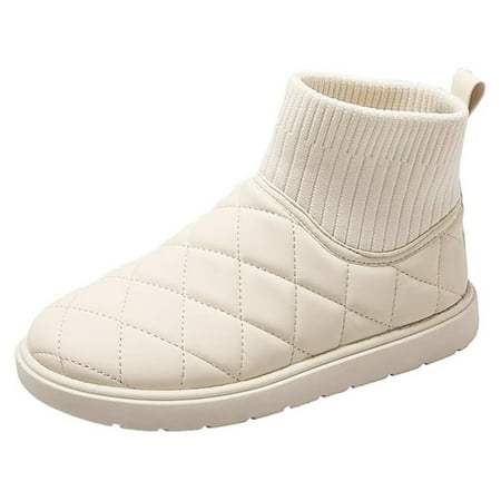 

Snow Boots for Women丨Insulated Waterproof Fur Lined Booties丨Lightweight Winter Shoes