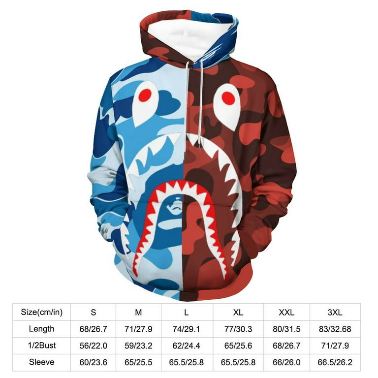 Bape hoodie 3xl hotsell