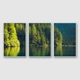 thumbnail image 1 of IDEA4WALL Framed Canvas Wall Art for Living Room, Bedroom Beautiful Nature Norway Landscape Canvas Prints for Modern Home Decoration Ready to Hang - 16"x24"x3 Panels, 1 of 4