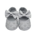 thumbnail image 6 of Baby Sweetie Baby Girls Mary Jane Flats Heart Bow Soft Sole PU Leather Flats Shoes First Walkers Non-Slip Princess Shoes, 6 of 9