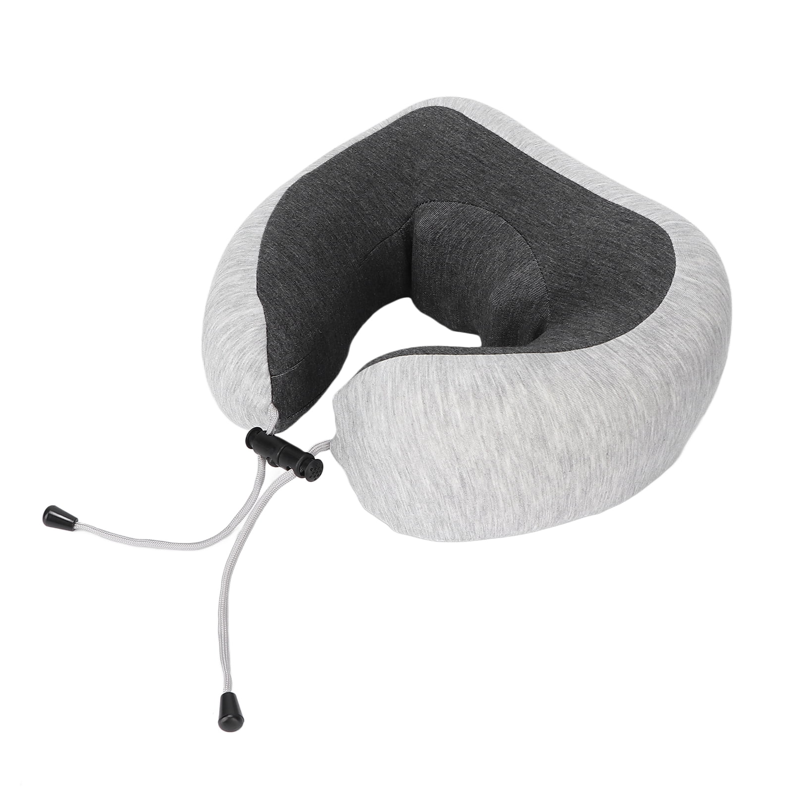 Rechargeable U Shaped Massage Pillow Electric Neck Cervical Massager Memory Foam Car Neck ProtectorGrey