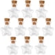 thumbnail image 1 of 10 s de vidrio transparentes, tarros de corcho, botellas de deseos, colgantes de DIY, varios Yuyangstore minibotella, 1 of 2