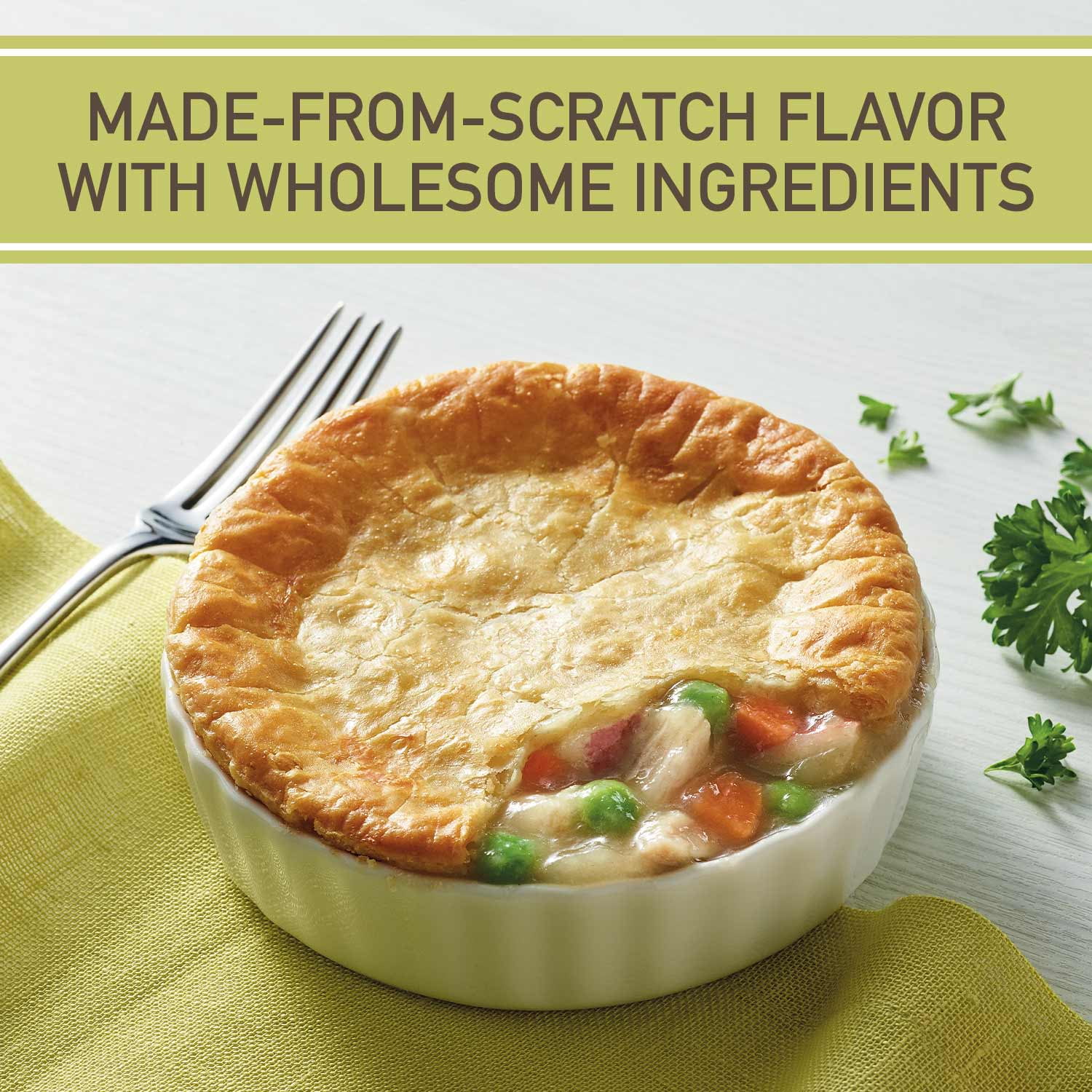 Blake's Chicken Pot Pie, 13g Protein, Frozen Meal, 8 oz
