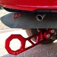 thumbnail image 4 of EIOUMAX Rear Tow Towing Hook for Universal Car Auto Trailer Ring Aluminum Racing Trailer Hook Red, 4 of 4