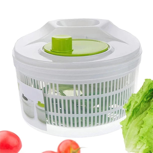 Spinner para ensalada, lechuga verde, lavadora secadora, escurridor, colador para verduras, para lavar y secar, herramientas de cocina