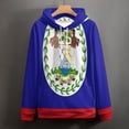 thumbnail image 6 of Flag Of Belize Oversized Hoodies for Women Pullover Womens Clothes with Pocket Mens Ultimate Pullover Hoodie Sweatshirt S-6XL, 6 of 8
