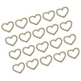 thumbnail image 2 of Conector hueco de aleación de colgantes en forma de corazón para pendiente/collar/pulsera DIY 26x33mm, 2 of 8