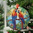 thumbnail image 2 of Parrot Bird Ornament Suncatcher Window Hanging Decor Parakeet Suncatcher Wildlife Decor Cockatoos Birthday Gift Gift For Mom, 2025, Holiday 2025, Festive Home Accent, Memorable, 2 of 5